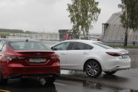 Toyota Camry or Mazda 6? They switched colors, so what?