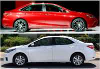 Which Toyota is better: Camry vs Corolla?